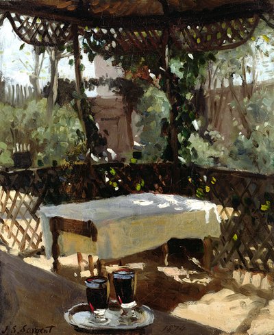 Two Wine Glasses by John Singer Sargent